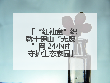 “红袖章”织就千佛山“无废”网 24小时守护生态家园