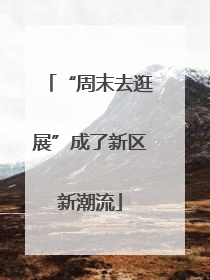 “周末去逛展”成了新区新潮流