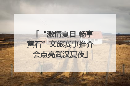 “激情夏日 畅享黄石”文旅赛事推介会点亮武汉夏夜