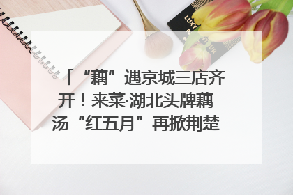 “藕”遇京城三店齐开！来菜·湖北头牌藕汤“红五月”再掀荆楚美食文化风暴