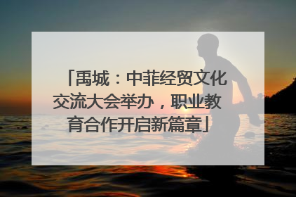 禹城：中菲经贸文化交流大会举办，职业教育合作开启新篇章