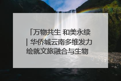 万物共生 和美永续｜华侨城云南多维发力 绘就文旅融合与生物多样性保护新图景
