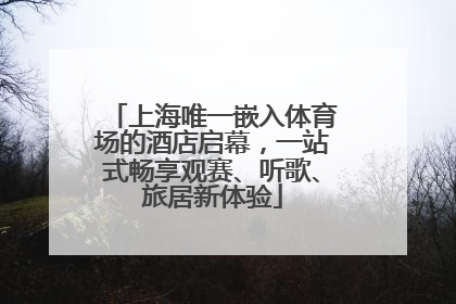 上海唯一嵌入体育场的酒店启幕，一站式畅享观赛、听歌、旅居新体验