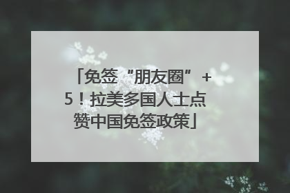 免签“朋友圈”+5！拉美多国人士点赞中国免签政策
