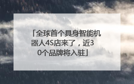全球首个具身智能机器人4S店来了，近30个品牌将入驻
