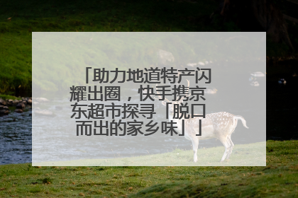 助力地道特产闪耀出圈，快手携京东超市探寻「脱口而出的家乡味」