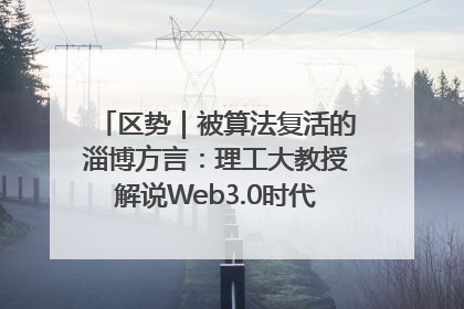 区势｜被算法复活的淄博方言：理工大教授解说Web3.0时代声音传播密码