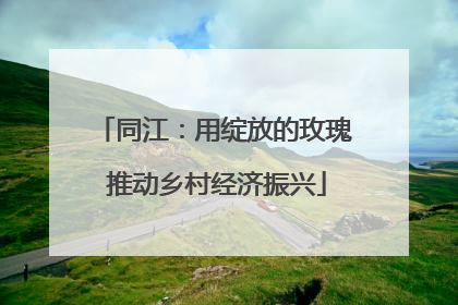 同江：用绽放的玫瑰 推动乡村经济振兴