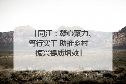 同江：凝心聚力、笃行实干 助推乡村振兴提质增效