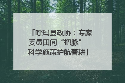 呼玛县政协：专家委员田间“把脉” 科学施策护航春耕