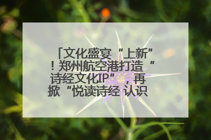 文化盛宴“上新”！郑州航空港打造“诗经文化IP”，再掀“悦读诗经 认识家乡路”活动热潮