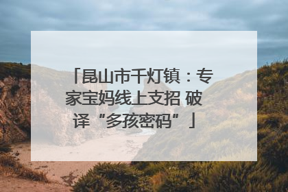昆山市千灯镇：专家宝妈线上支招 破译“多孩密码”