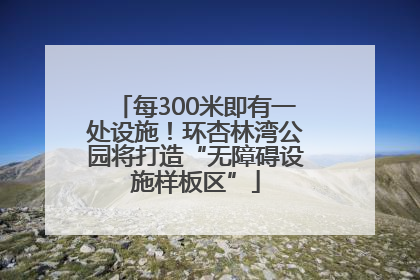 每300米即有一处设施！环杏林湾公园将打造“无障碍设施样板区”