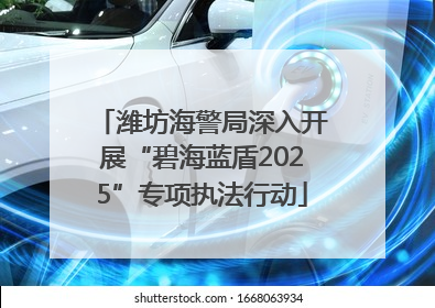 潍坊海警局深入开展“碧海蓝盾2025”专项执法行动