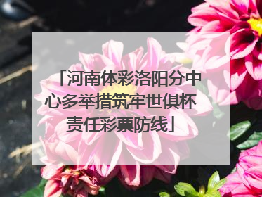 河南体彩洛阳分中心多举措筑牢世俱杯责任彩票防线