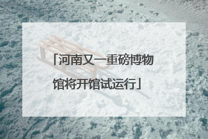 河南又一重磅博物馆将开馆试运行