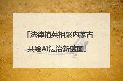 法律精英相聚内蒙古 共绘AI法治新蓝图