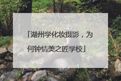 湖州学化妆摄影，为何钟情美之匠学校