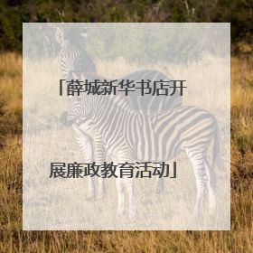薛城新华书店开展廉政教育活动