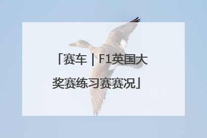 赛车｜F1英国大奖赛练习赛赛况