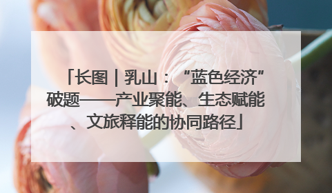 长图｜乳山：“蓝色经济”破题——产业聚能、生态赋能、文旅释能的协同路径