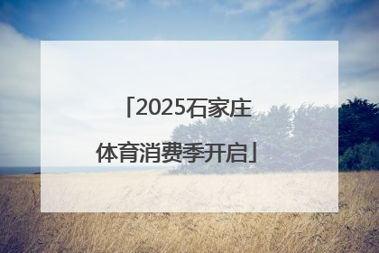 2025石家庄体育消费季开启